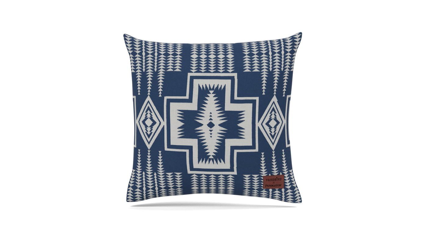 Yardbird x Pendleton® Harding Denim Pillow