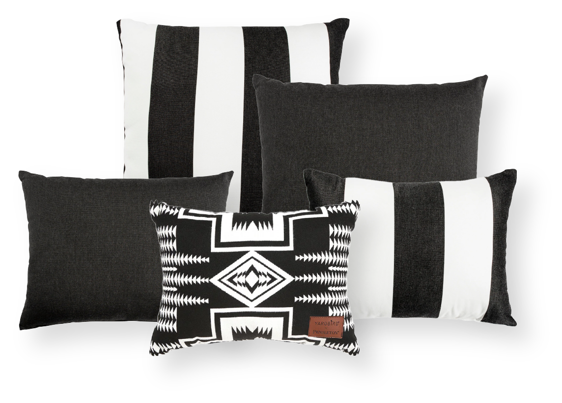 Monochrome Pillow Collection