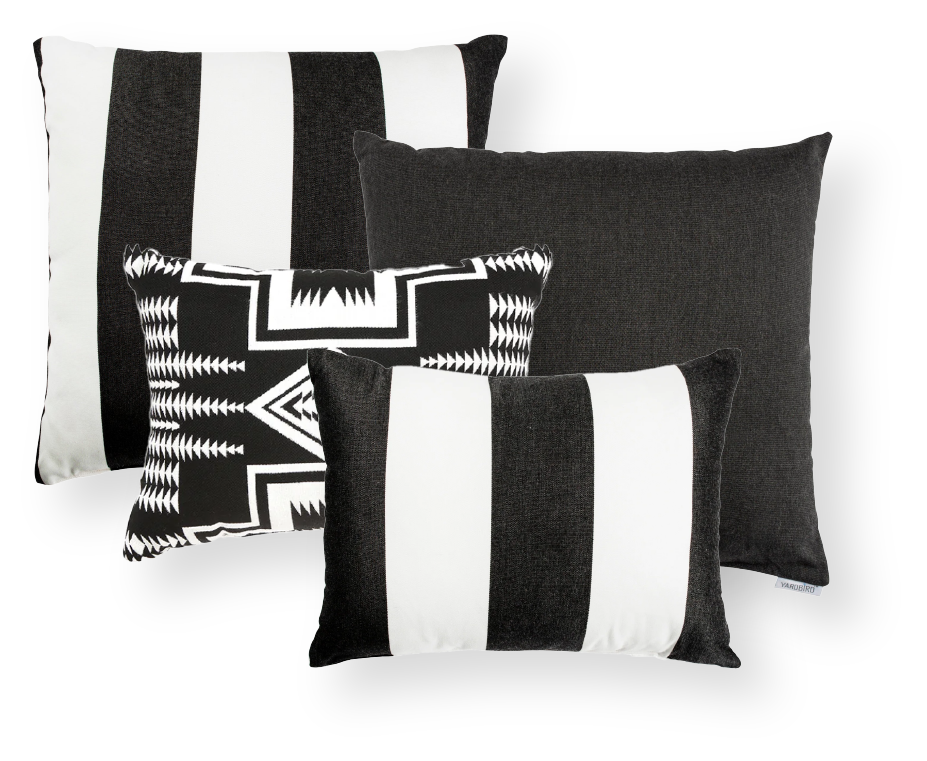 Monochrome Pillow Collection