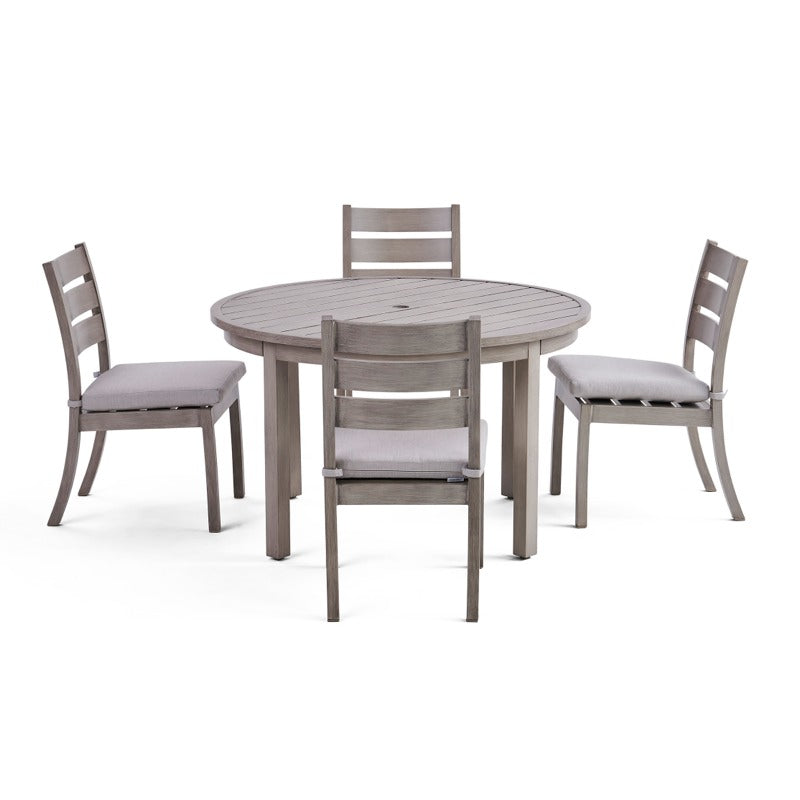 Yardbird Eden 5 Piece Circular Outdoor Dining Set Outdoor Furniture