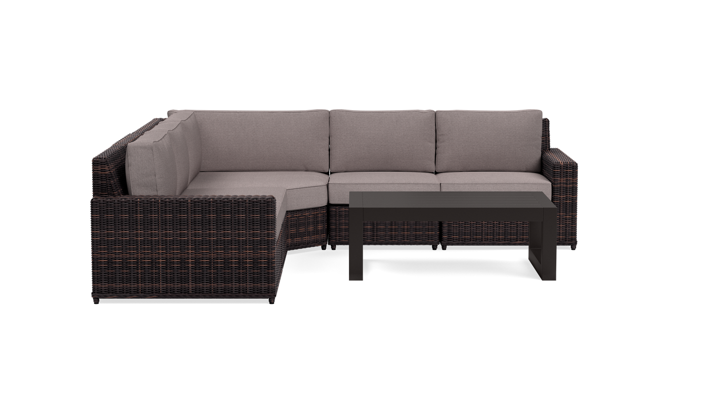 Langdon Outdoor Large Sectional Set