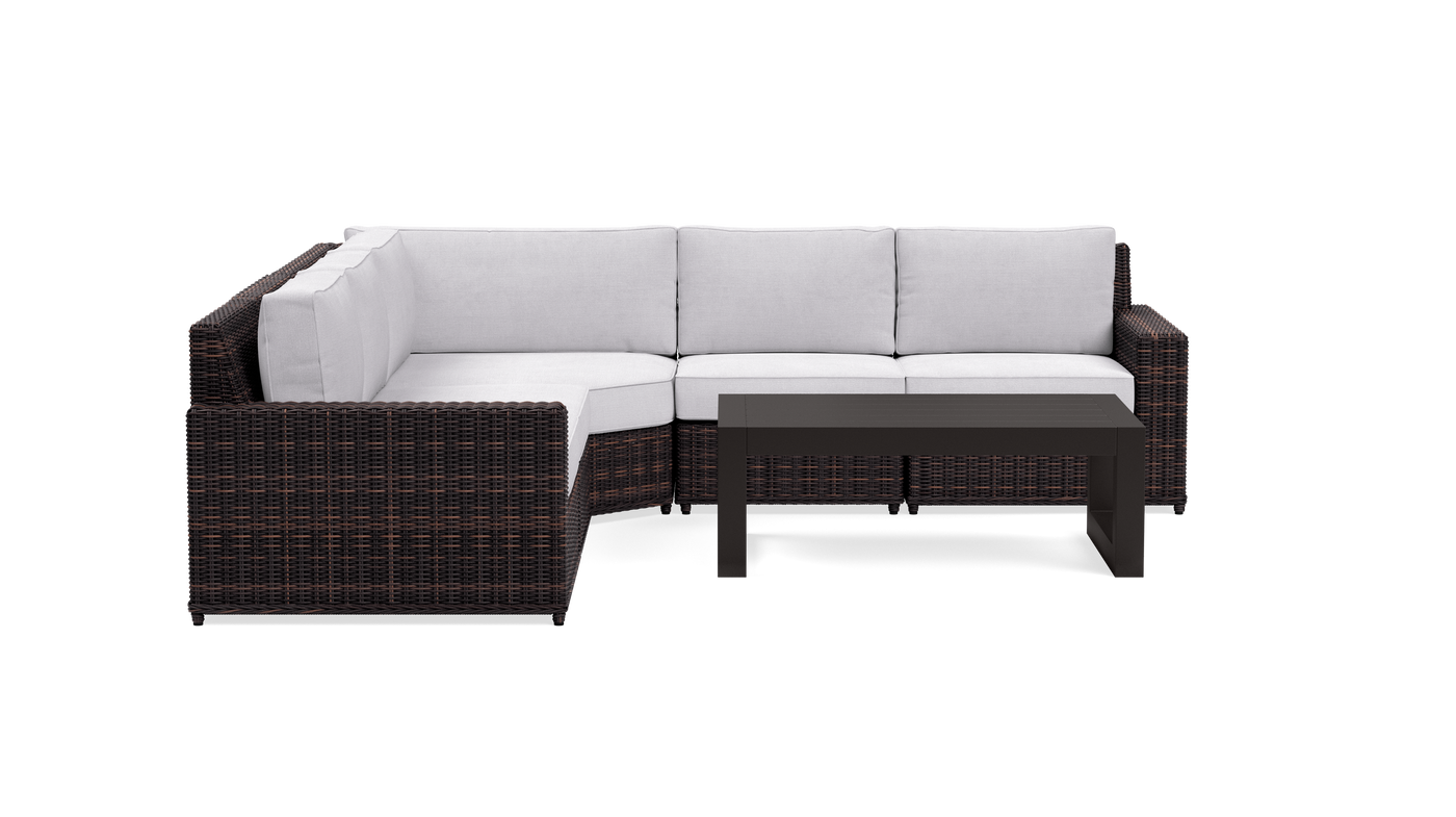 Langdon Outdoor Large Sectional Set