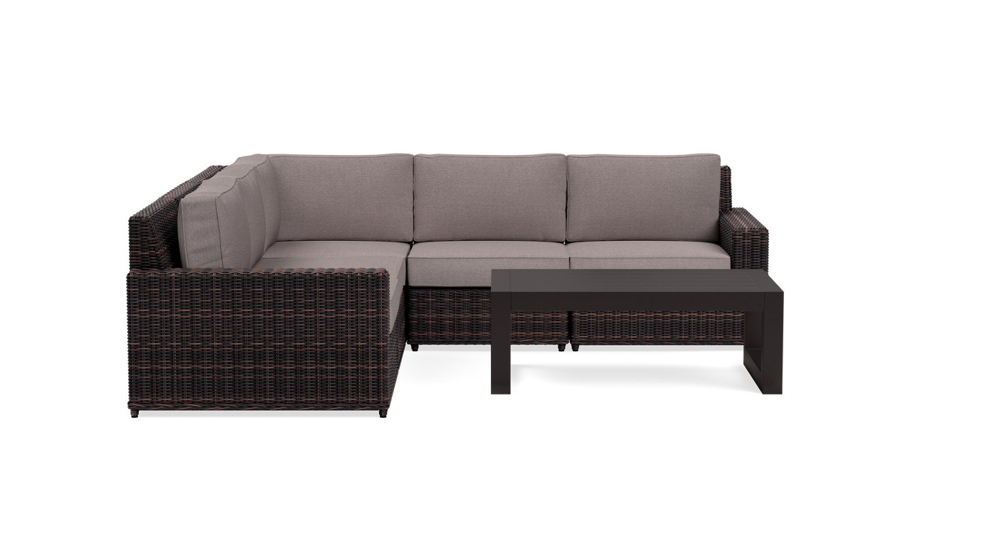 Langdon Outdoor Large Sectional Set