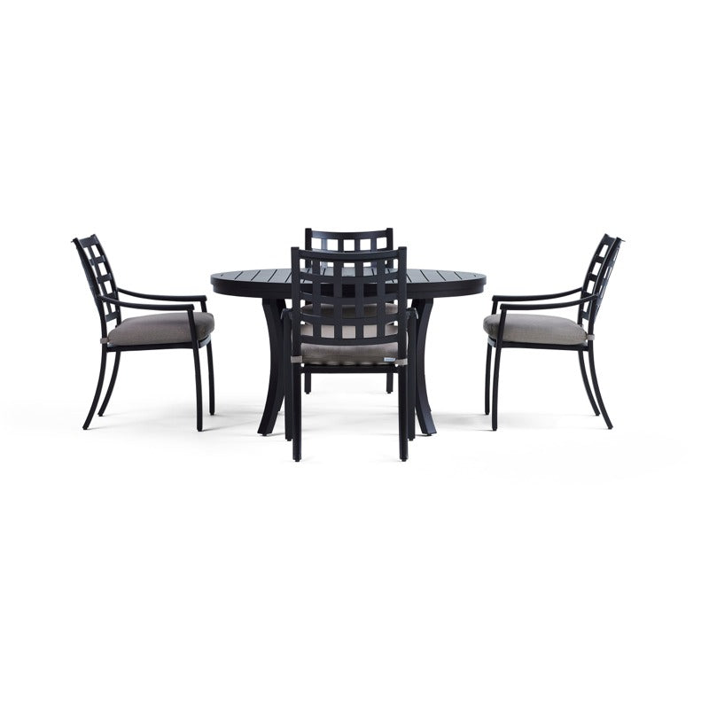 Yardbird Lily 5 Piece Circular Outdoor Dining Set Outdoor Furniture