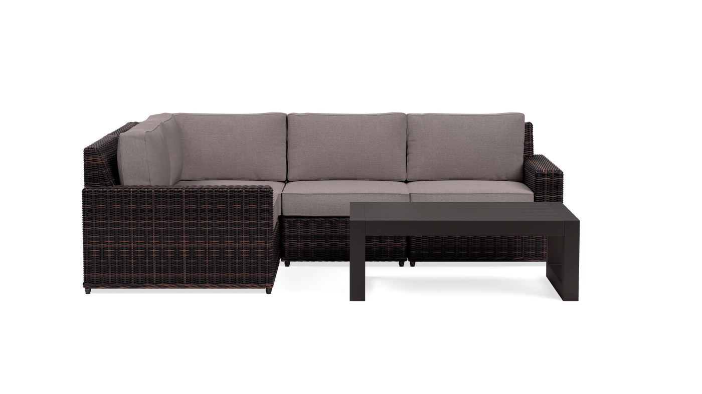 Langdon Outdoor Small Sectional Set