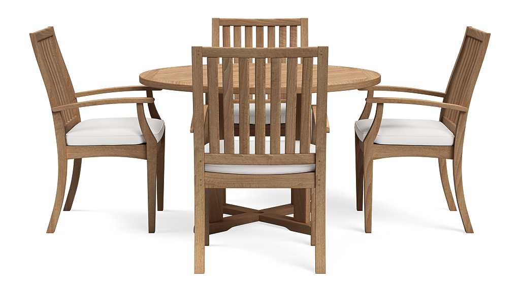 Winnie 5-Piece Round Dining Set